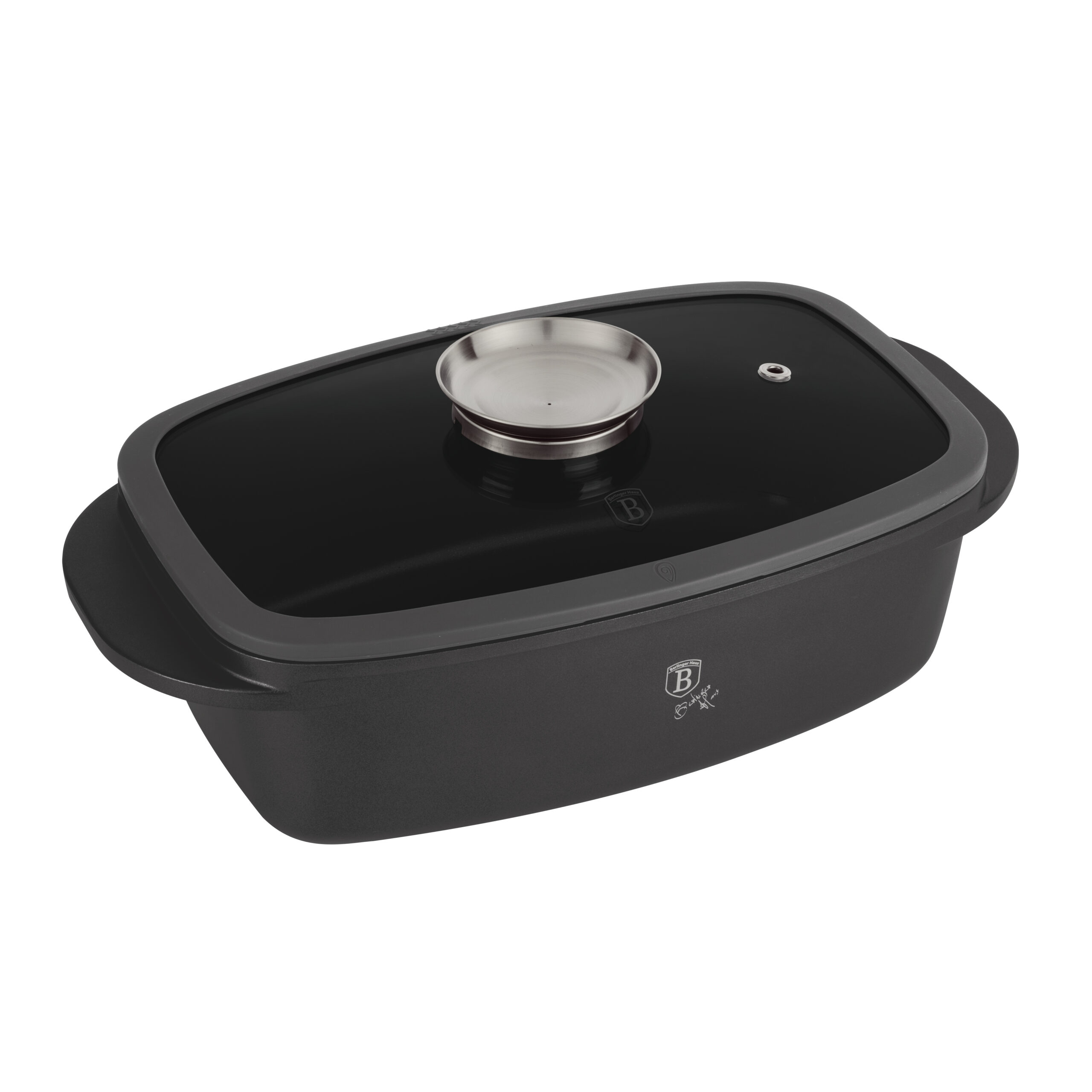 Berlinger Haus Anthracite pekač sa staklenim poklopcom od 6L (BH/8800) image